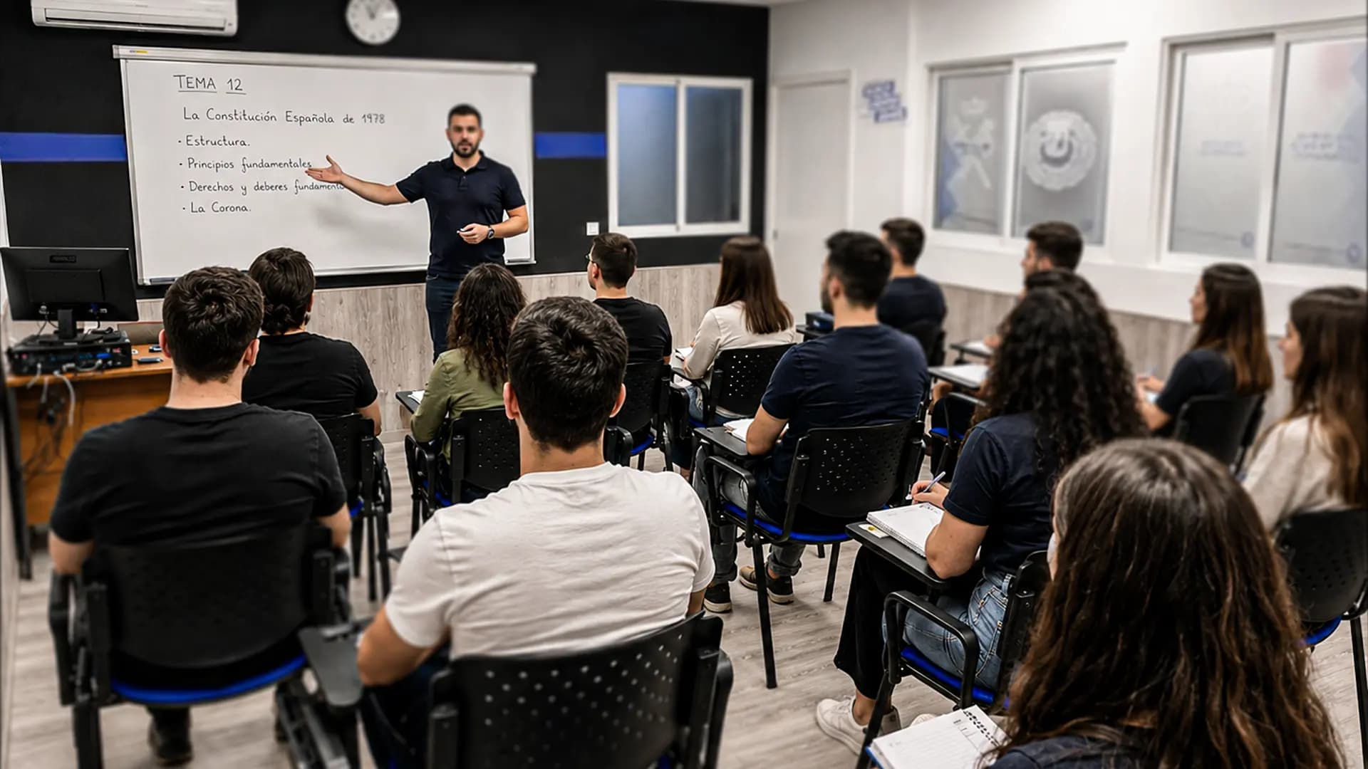 Clases presenciales y online en nuestra Academia de Policía Madrid